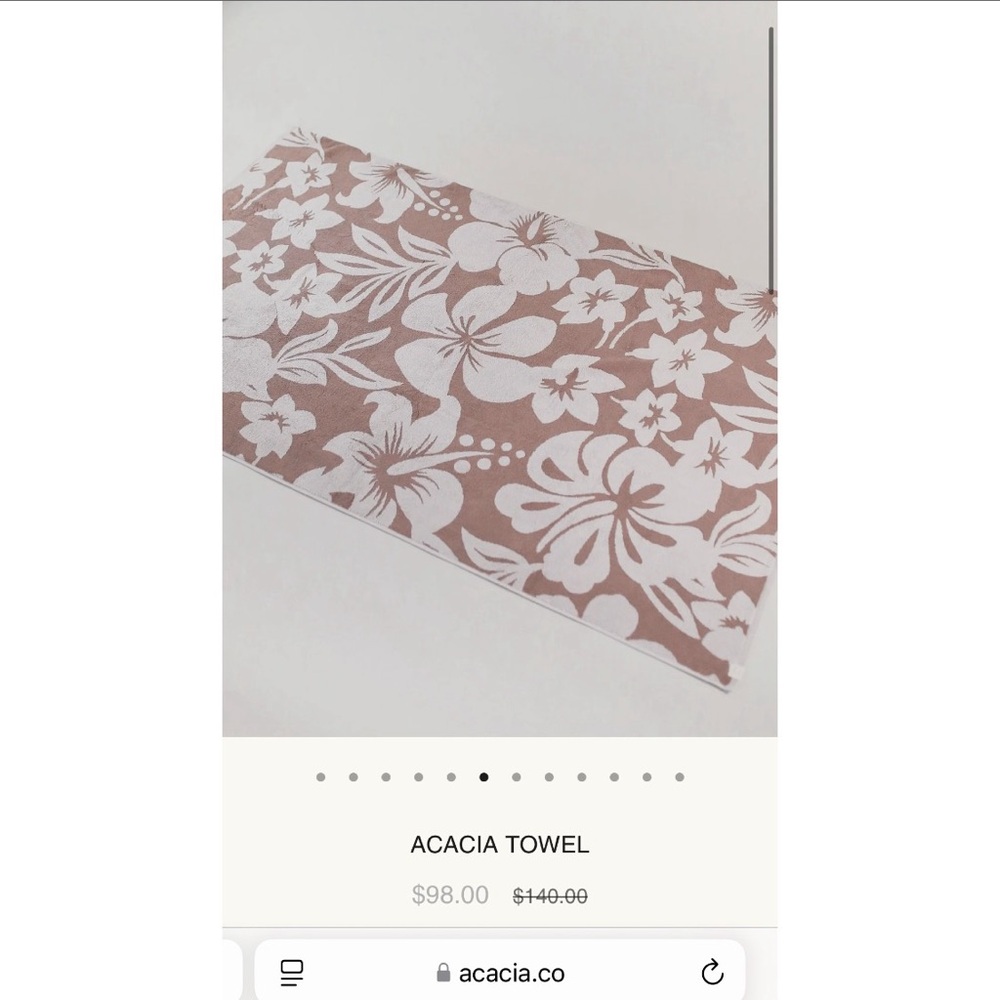 Acacia Swimwear Towel